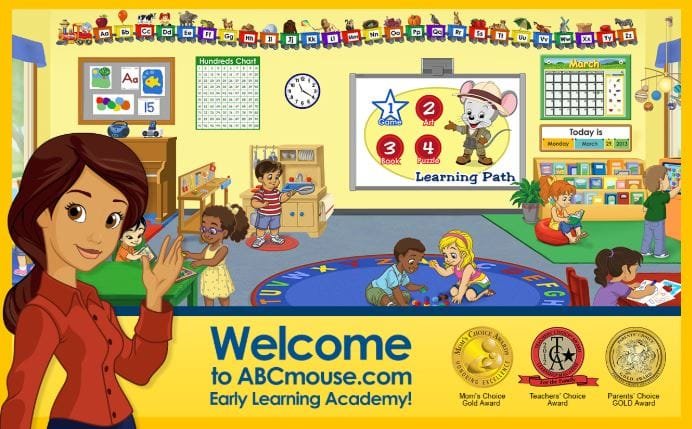 تطبيق ABCmouse أفضل تطبيقات تعلم اللغة الإنجليزية للأطفال