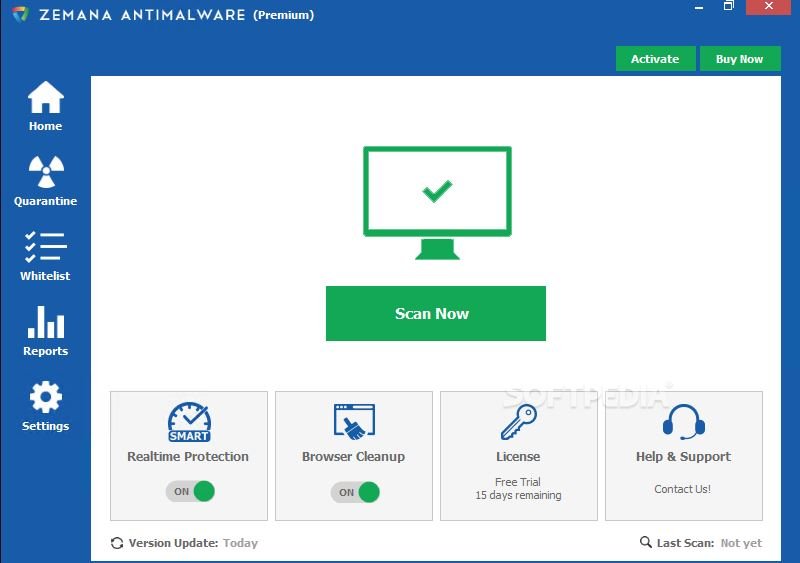 Zemana AntiMalware - حماية إضافية للنظام