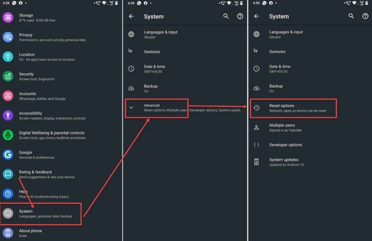 USB Debugging disable