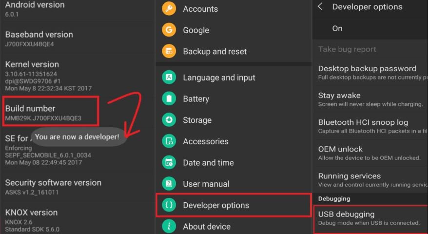 USB Debugging